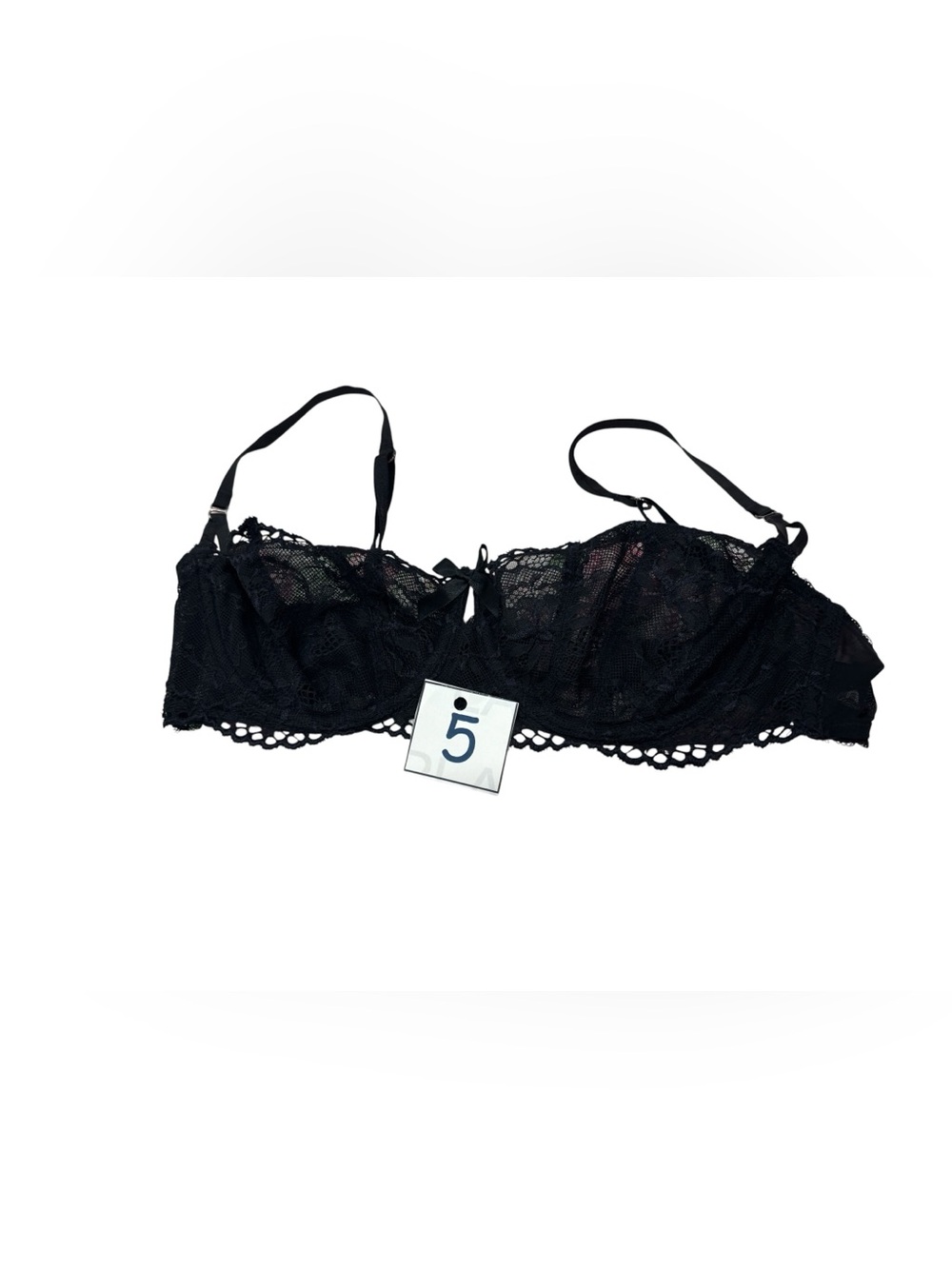 Victoria's Secret Very Sexy Black Lace Demi Underwire Bra